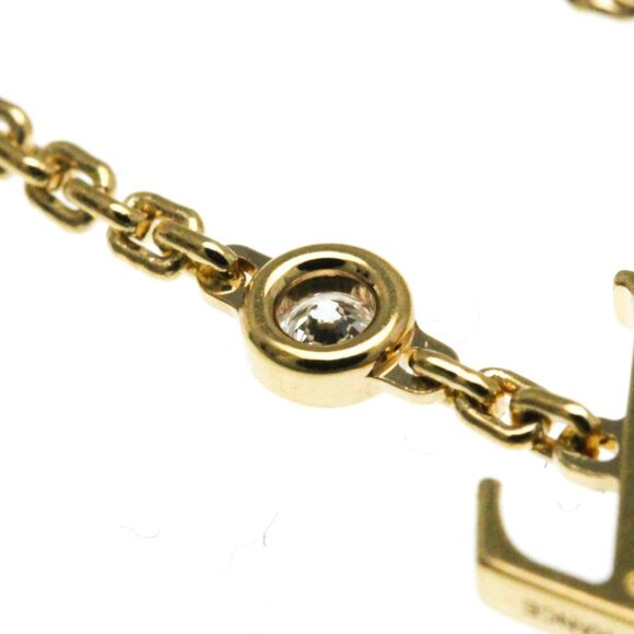 LOUIS VUITTON 18k Rose Gold Diamond Charm Bracelet - Picture 7 of 11